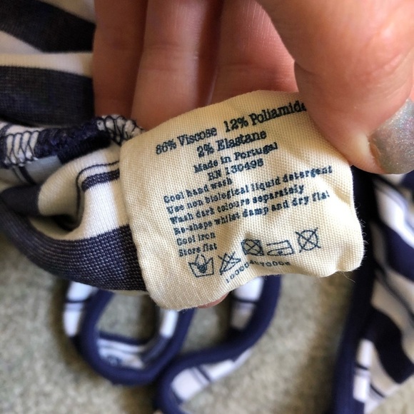 Jack Wills Viscose Blend Striped Tank Dress EUC - Picture 7 of 10